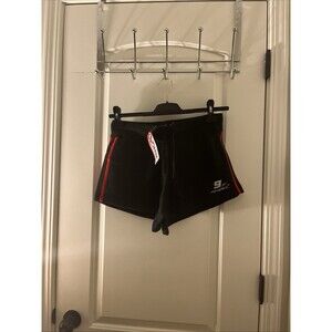 Vintage Bill Elliot #9 CHASE Authentics NASCAR Shorts Black Red Womens Size L